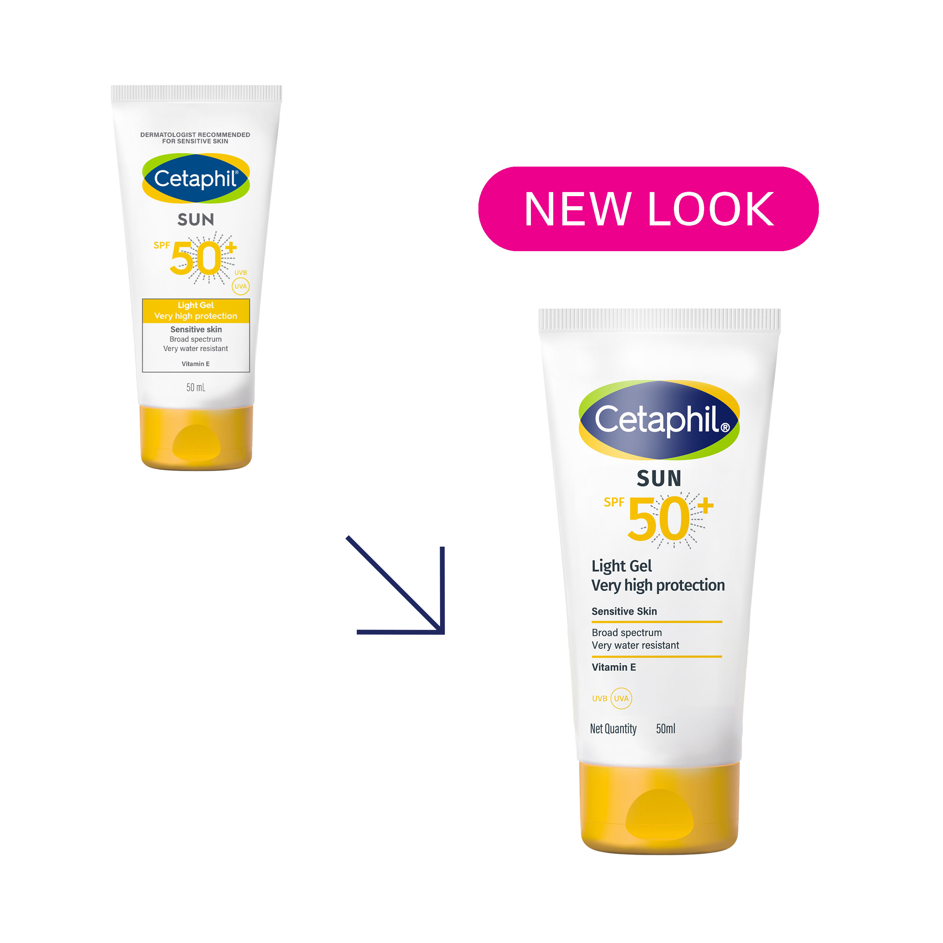Cetaphil Sun SPF 50+ Very High Protection Mineral Base for All Skin Types, Sensitive Skin thumbnail 3