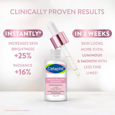 Cetaphil Bright Healthy Radiance Perfecting Serum with Antioxidant C and Advanced Peptides
