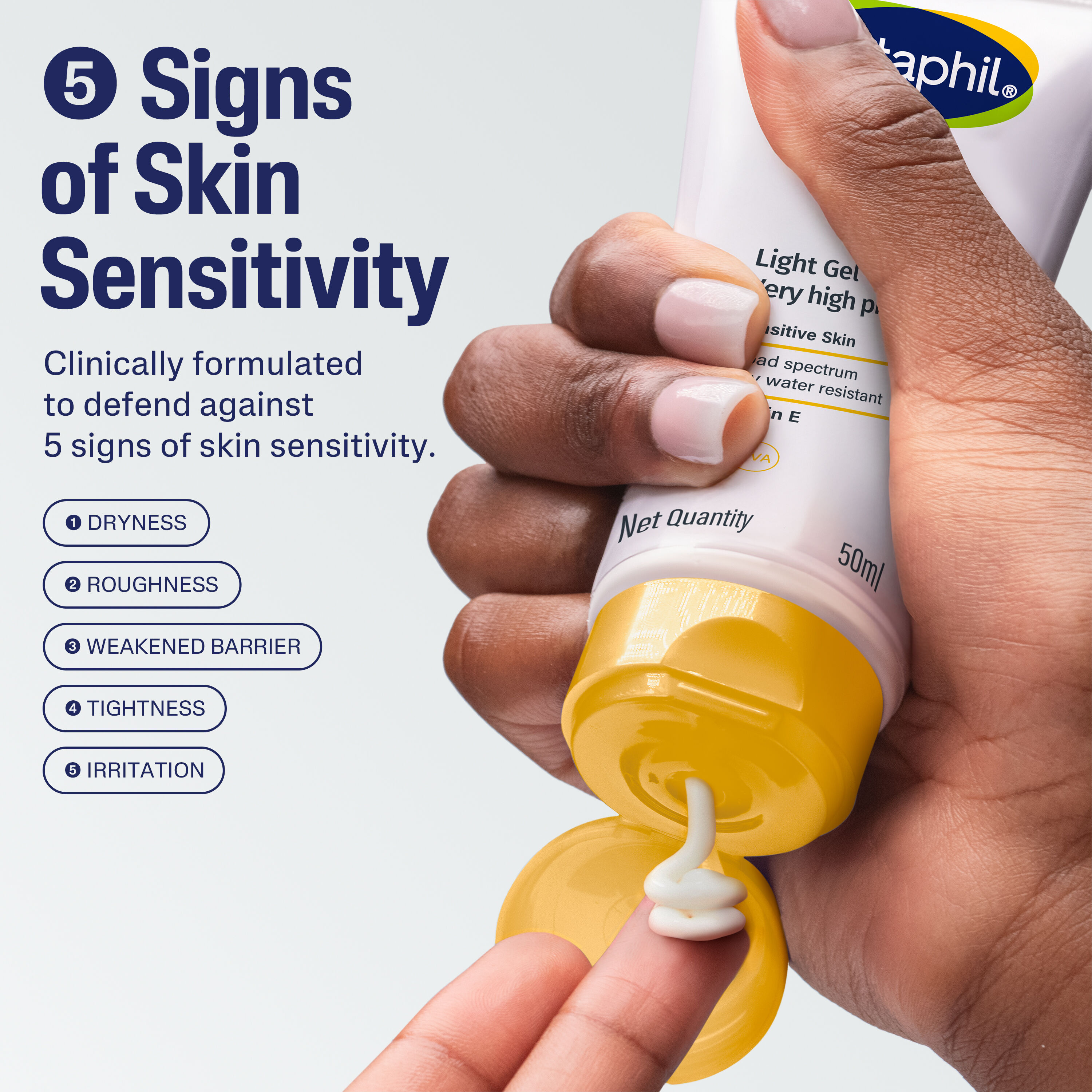 Cetaphil Sun SPF 50+ Very High Protection Mineral Base for All Skin Types, Sensitive Skin thumbnail 5