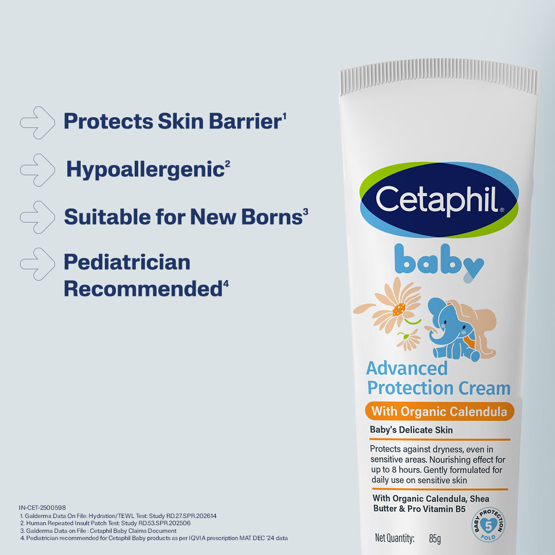 Baby Advanced Protection Cream with Organic Calendula