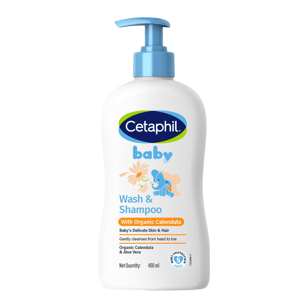 Baby Wash & Shampoo with Organic Calendula