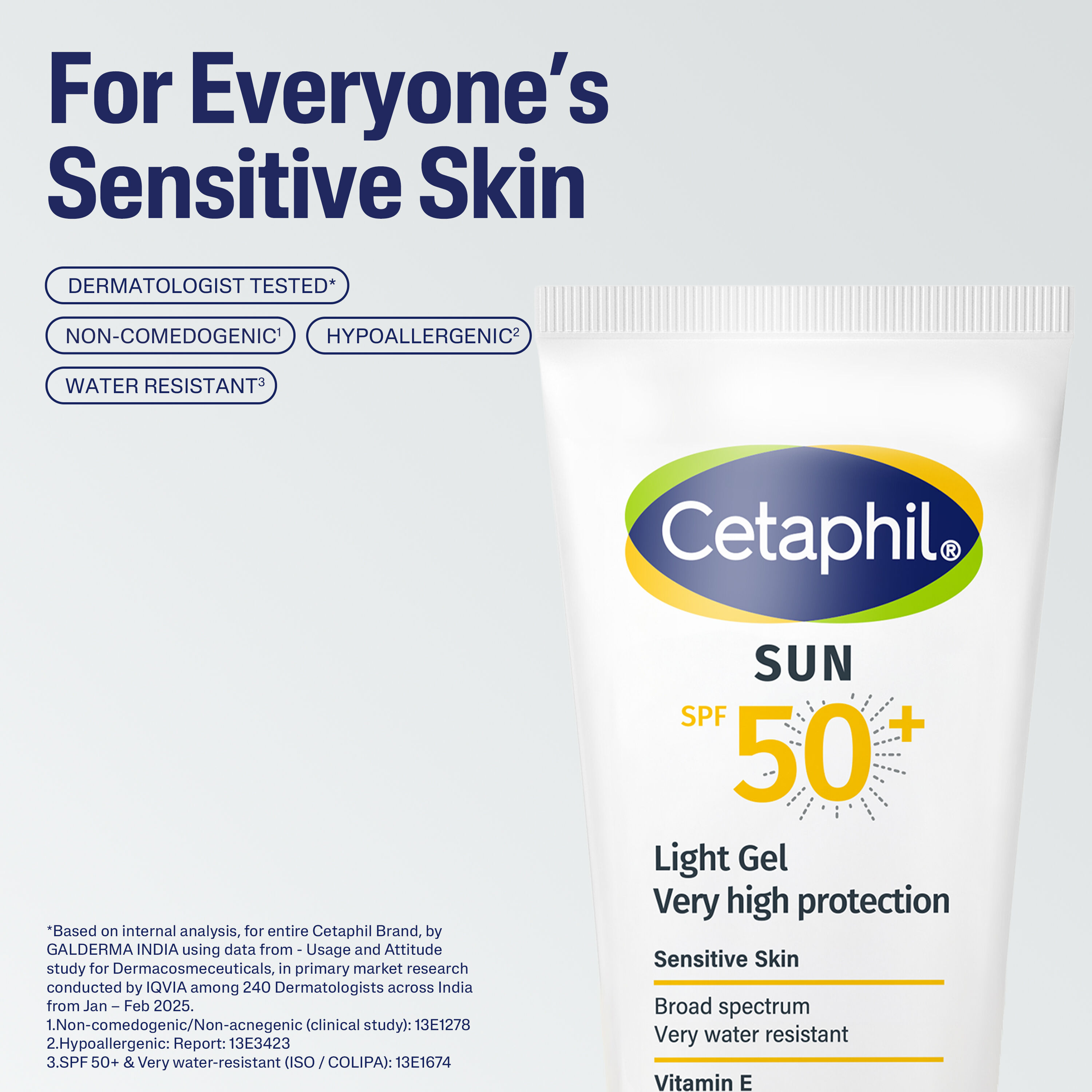 Cetaphil Sun SPF 50+ Very High Protection Mineral Base for All Skin Types, Sensitive Skin thumbnail 4