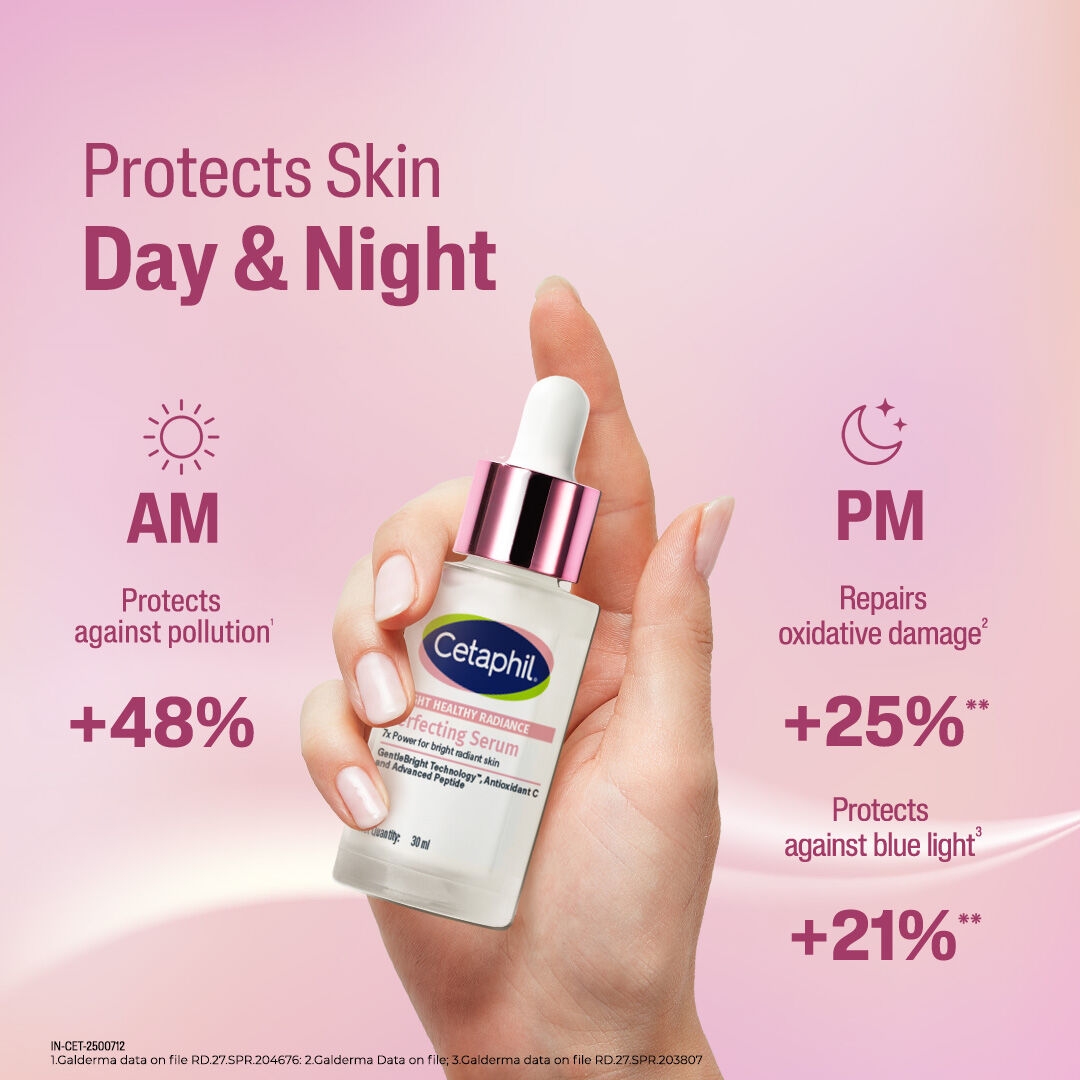 Cetaphil Bright Healthy Radiance Perfecting Serum with Antioxidant C and Advanced Peptides