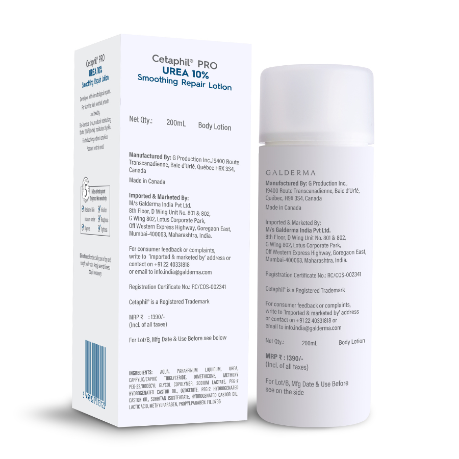 Cetaphil Pro Urea 10% Smoothing Repair Lotion
