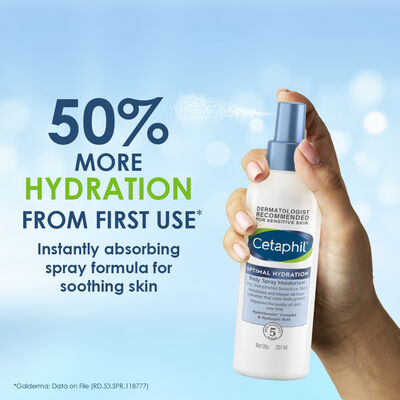 Cetaphil Optimal Hydration Body Spray Moisturizer
