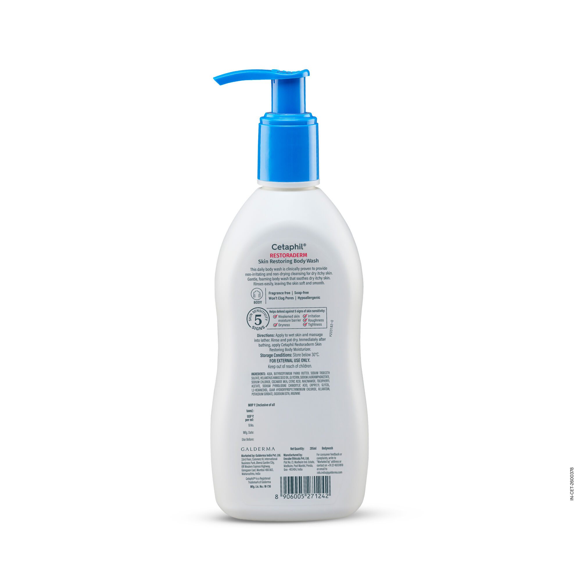 Cetaphil Restoraderm Skin Restoring Body Wash