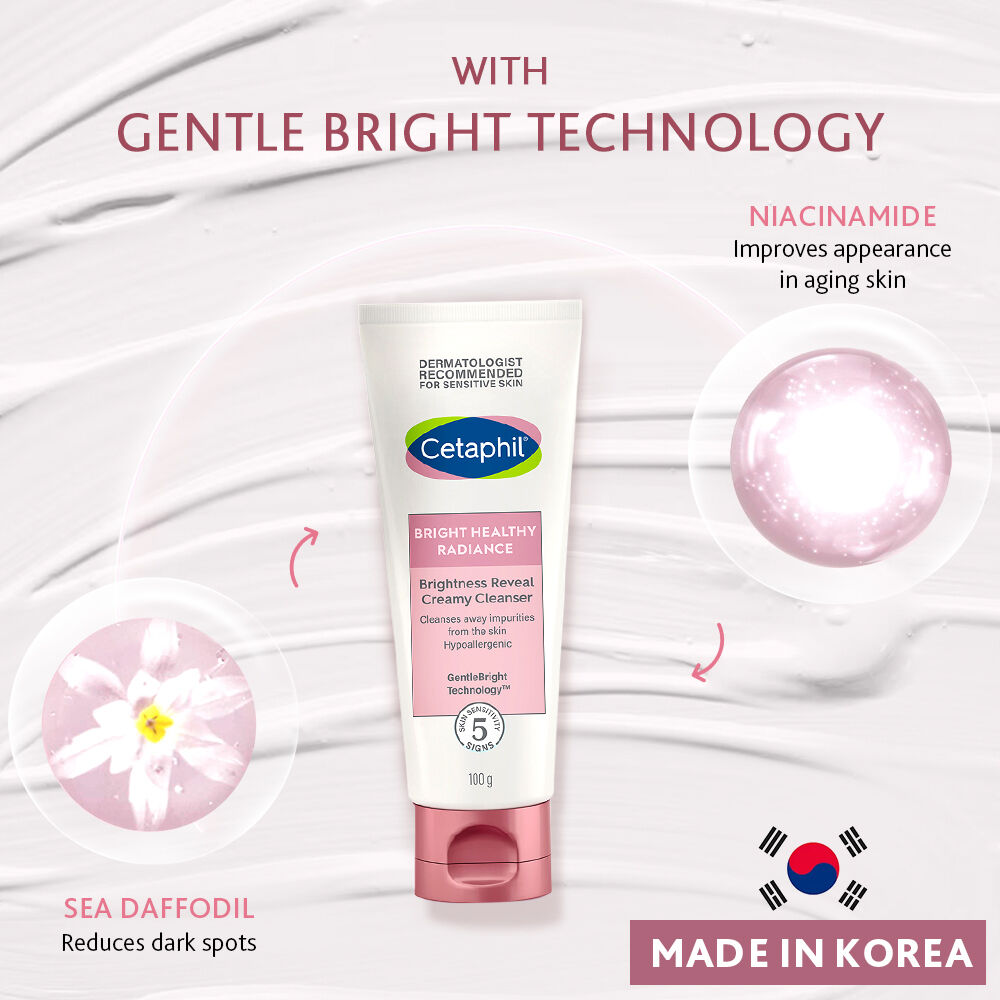 Cetaphil Bright Healthy Radiance Reveal Creamy Cleanser