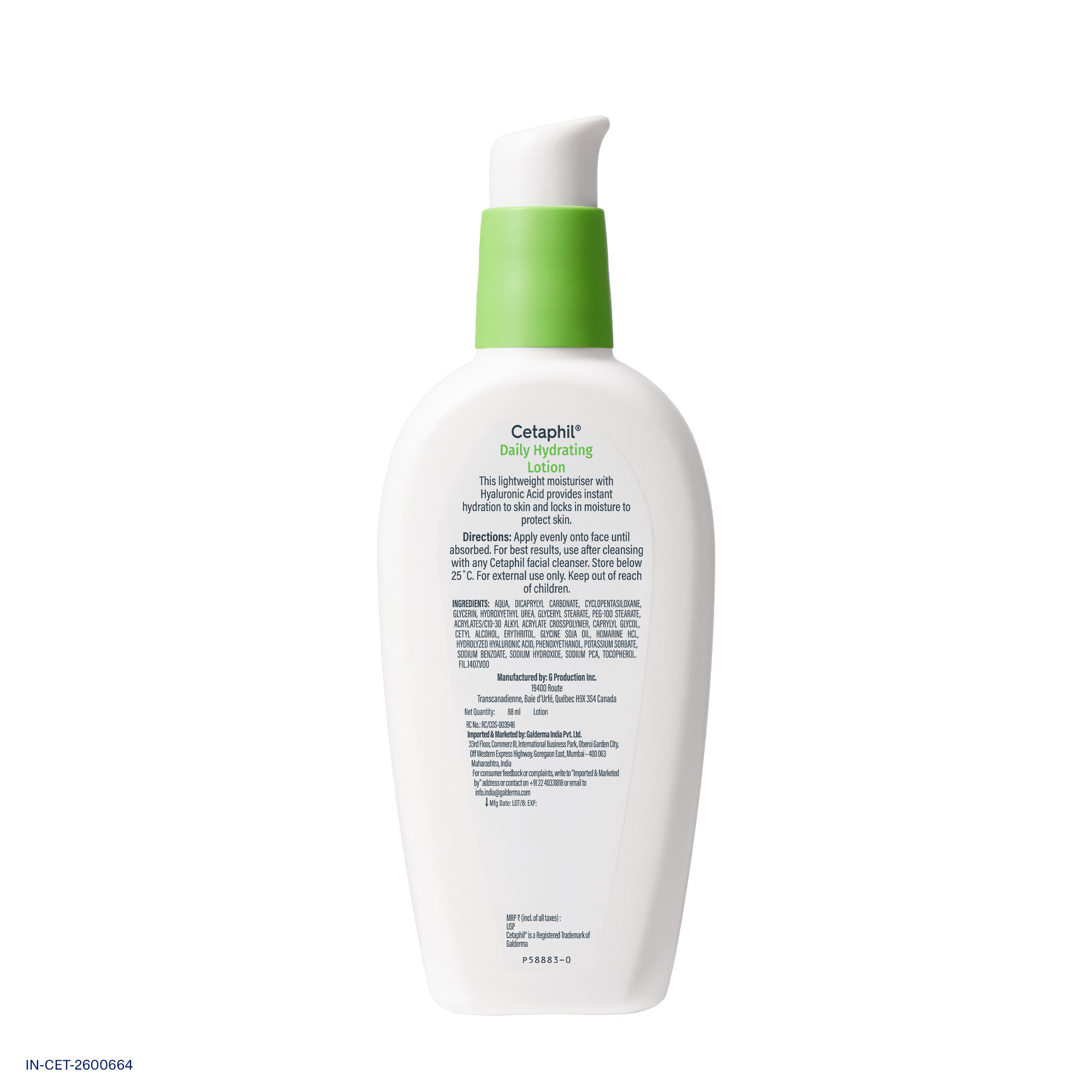Cetaphil Daily Hydrating Lotion