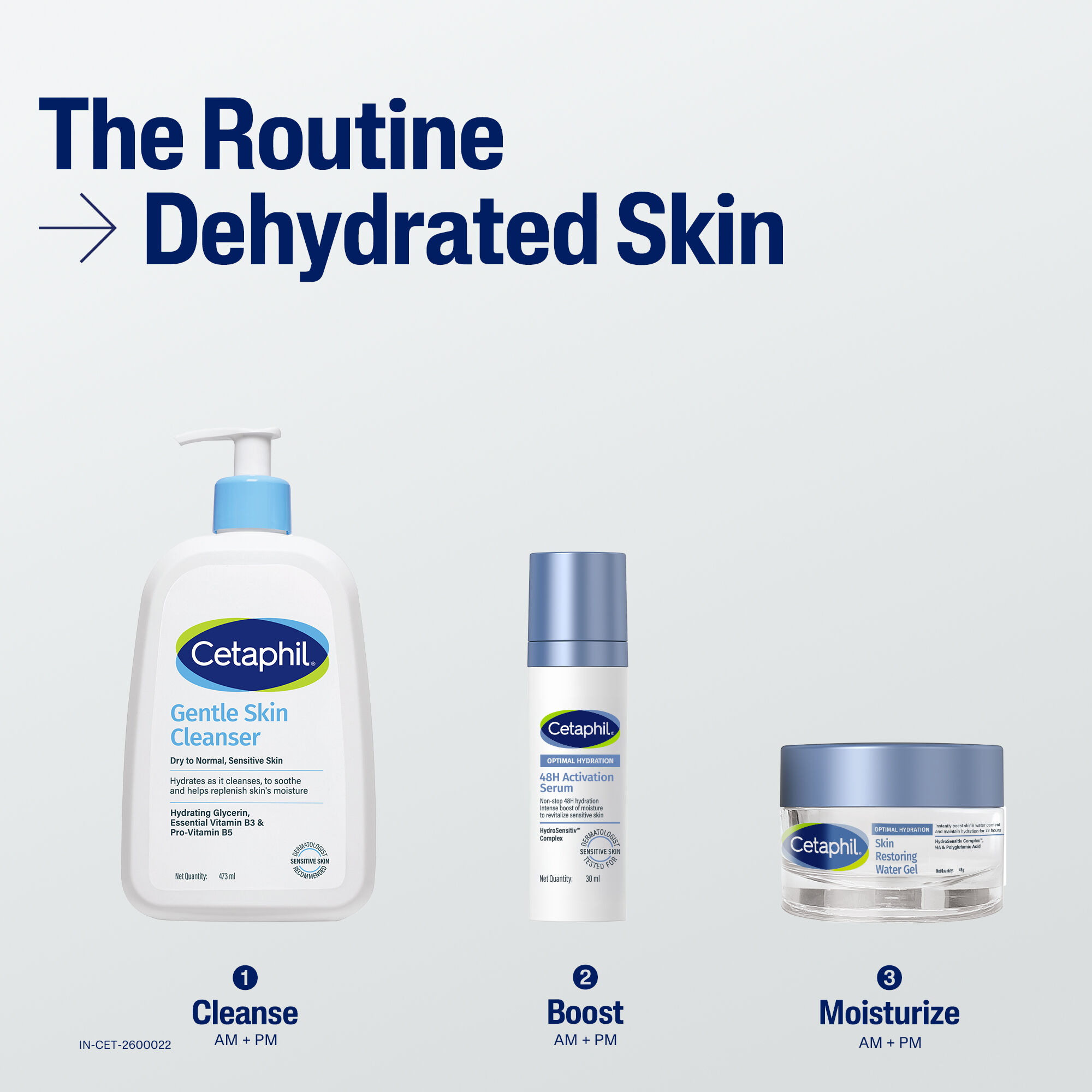 Cetaphil Optimal Hydration Restoring Water Gel