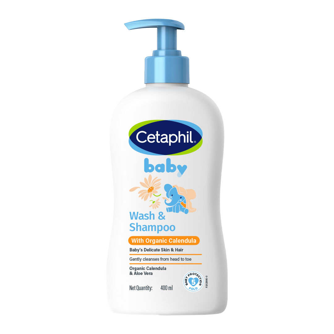 Baby Wash & Shampoo with Organic Calendula