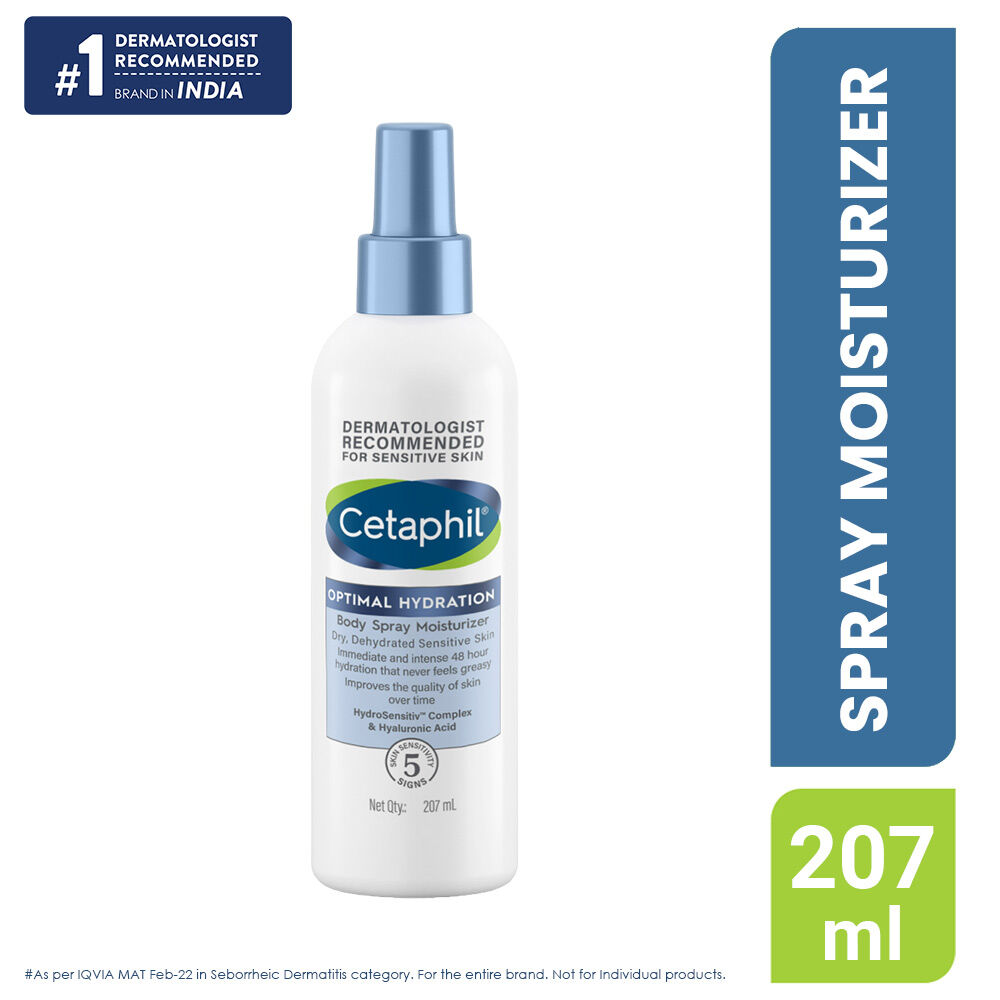 Cetaphil Optimal Hydration Body Spray Moisturizer
