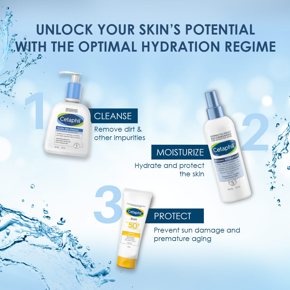 Cetaphil Optimal Hydration Body Spray Moisturizer