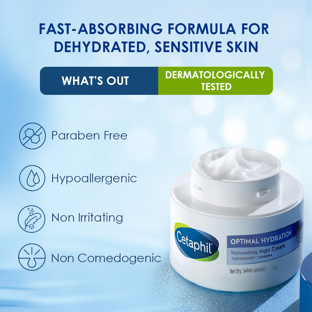 Cetaphil Optimal Hydration Replenishing Night Cream