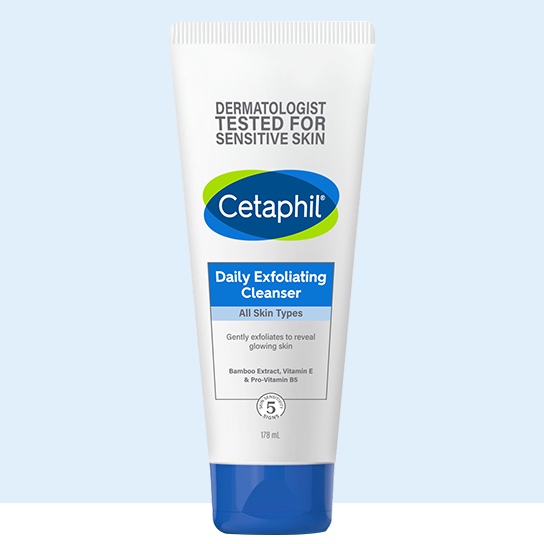 Cetaphil daily exfoliating cleanser