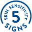 Defends against 5 signs of skin sensitivity