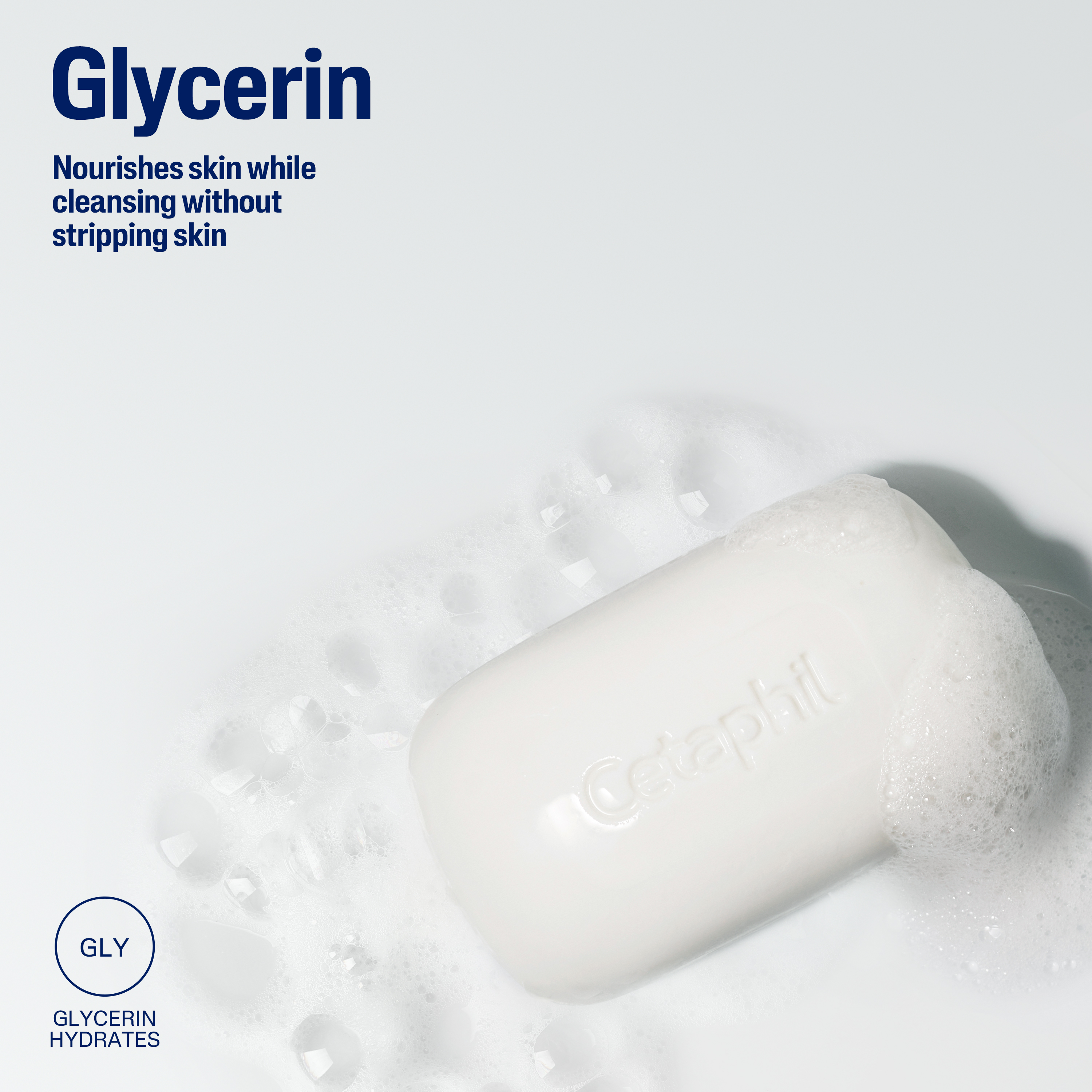 Gentle Cleansing Bar 3pk 
                    Ingredients